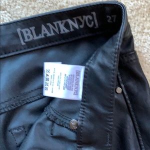 Blank NYC Pants - Blank NYC Vegan Leather Pants - 27 Blank NYC Pants - Blank NYC Vegan Leather Pants - 27